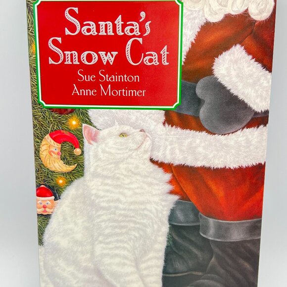 Santa's Snow Cat Children's Holiday Christmas Books Tradition - Picture 1 of 10